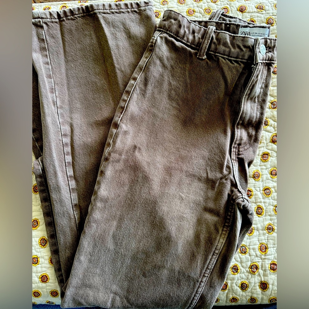 Zara Brown Women Jeans